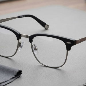 Classic Noir Black Clubmaster Eyeglasses – SPEX CULTURE